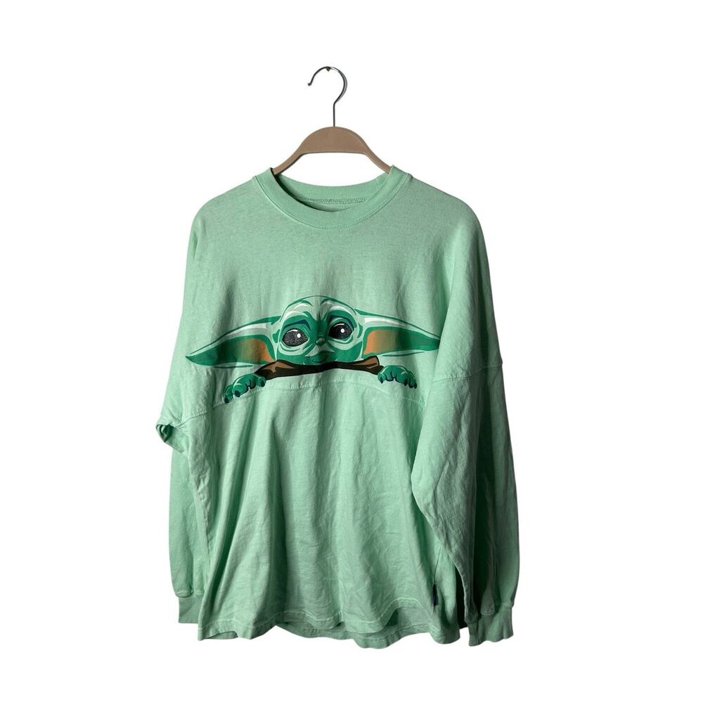 Star Wars The Mandalorian Disney Parks Spirit‎ Jersey Baby Yoda Grogu Adult XS